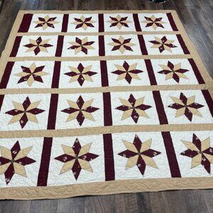 Handmade Appliqued Quilt